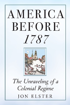 Book cover for America before 1787