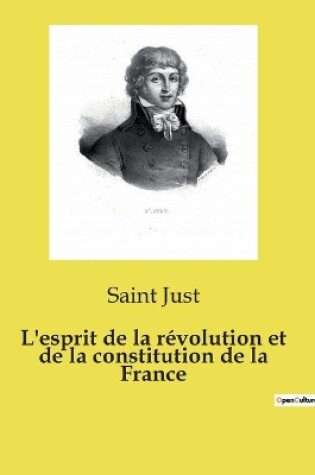 Cover of L'esprit de la r�volution et de la constitution de la France