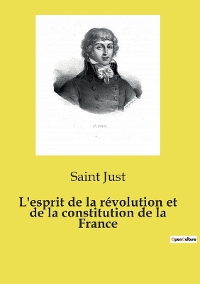 Book cover for L'esprit de la r�volution et de la constitution de la France