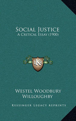 Book cover for Social Justice