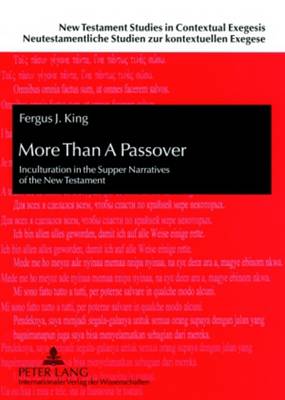 Cover of More Than a Passover