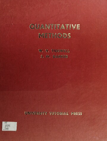 Book cover for Quantitative Methods