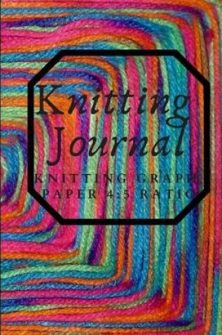 Cover of Knitting Journal- Knitting Graph Paper 4