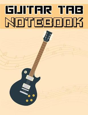 Book cover for Guitar Tab Notebook