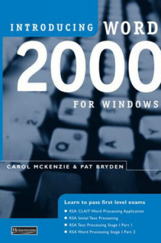 Cover of Introducing Word 2000 for Windows