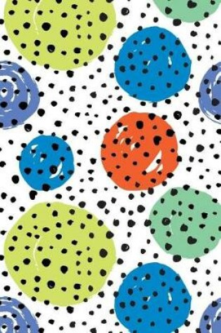 Cover of Journal Notebook Circles and Spots Pattern 2