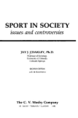 Cover of Sport in Society