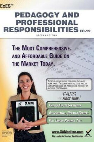 Cover of TExES Pedagogy and Professional Responsibilities Ec-12 Teacher Certification Study Guide Teacher Prep