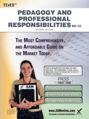 Cover of TExES Pedagogy and Professional Responsibilities Ec-12 Teacher Certification Study Guide Teacher Prep