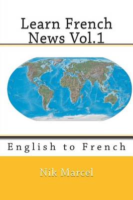 Book cover for Learn French News Vol.1