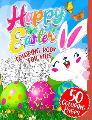 Book cover for Easter Coloring Book for Kids Ages 4-8