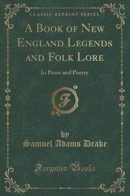 Book cover for A Book of New England Legends and Folk Lore