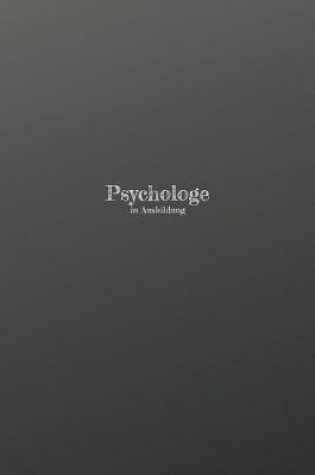 Cover of Psychologe in Ausbildung