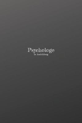 Book cover for Psychologe in Ausbildung