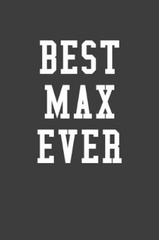 Cover of Best Max Ever