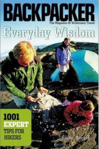 Cover of Backpacker's Everyday Wisdom