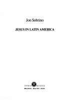 Book cover for Jesus in Latin America