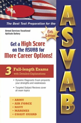 Cover of ASVAB (Rea)-The Best Test Prep