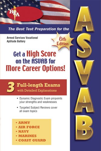 Book cover for ASVAB (Rea)-The Best Test Prep