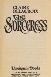 Book cover for The Sorceress