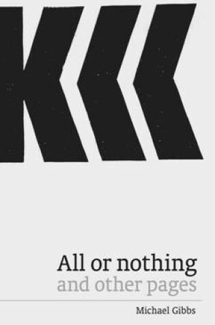 Cover of All or Nothing and Other Pages