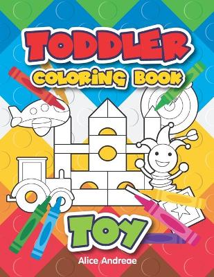 Book cover for Toddler Coloring Book Toy