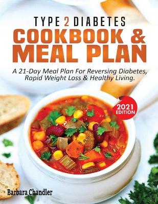 Book cover for Type 2 Diabetes Cookbook & Meal Plan