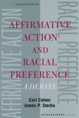 Book cover for Affirmative Action and Racial Preference
