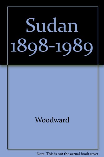 Book cover for Sudan 1898-1989