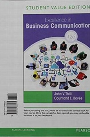 Cover of Excellence in Business Communication