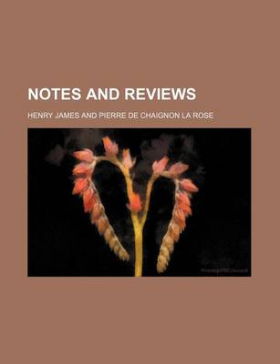 Book cover for Notes and Reviews