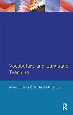 Book cover for Vocabulary and Language Teaching