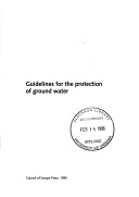 Book cover for Guidelines for the Protection of Ground Water