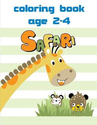 Book cover for Coloring Book Age 2-4