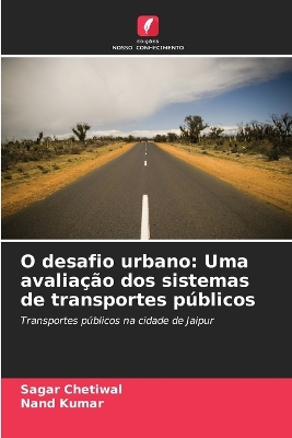 Book cover for O desafio urbano