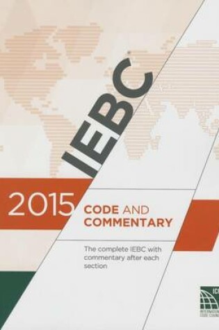Cover of 2015 International Existing Building Code Commentary