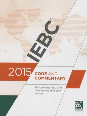 Book cover for 2015 International Existing Building Code Commentary
