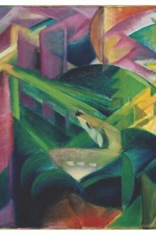 Cover of Deer in a Monastery Garden, Franz Marc. Blank Journal