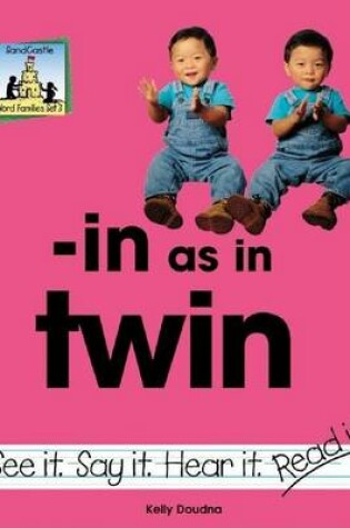 Cover of In as in Twin