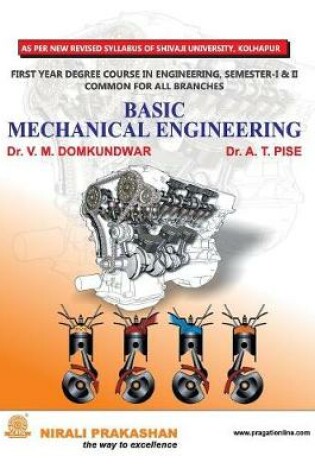 Cover of Basic Mechanical Engineering (Fe Sem. I, SU)