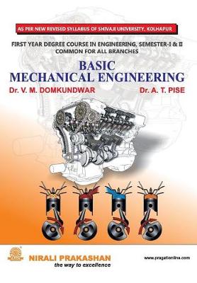 Book cover for Basic Mechanical Engineering (Fe Sem. I, SU)