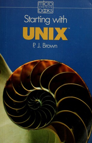 Book cover for Starting with Unix