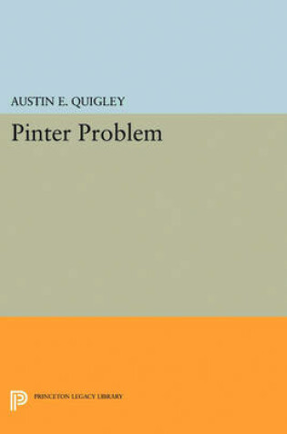 Cover of Pinter Problem