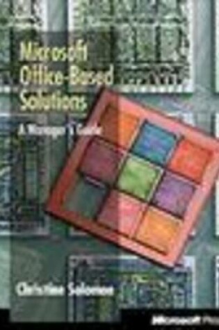 Cover of Microsoft Office Based Solutions