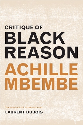 Book cover for Critique of Black Reason