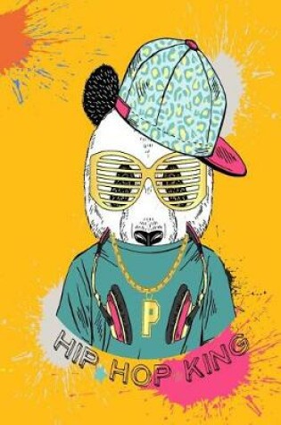 Cover of Hip Hop King Panda With Attitude 12 Month Academic Planner For Students, Teachers & Parents