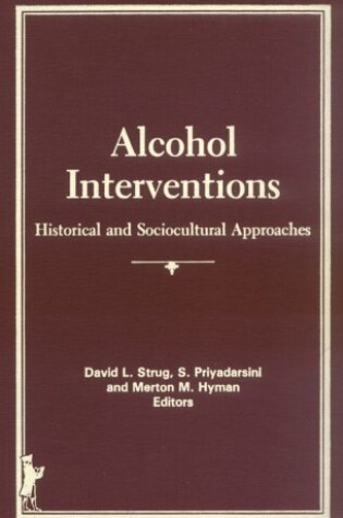 Cover of Alcohol Interventions