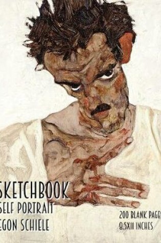 Cover of Sketchbook - Self Portrait - Egon Schiele