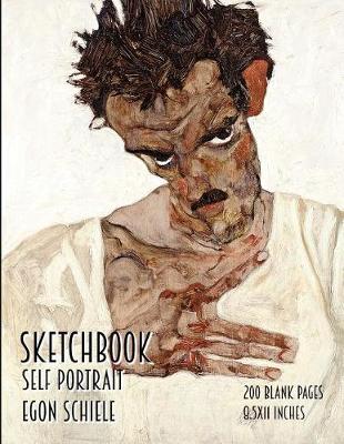 Book cover for Sketchbook - Self Portrait - Egon Schiele