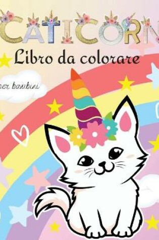 Cover of Caticorn libro da colorare